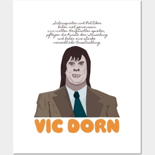 Vic Dorn- TV Sketch Monster - Loriot - TV Kult - Deutsch Posters and Art